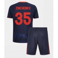 Stroje piłkarskie Nottingham Forest Oleksandr Zinchenko #35 Koszulka Trzeciej dla dzieci 2025-26 Krótki Rękaw (+ szorty)